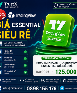 Mua TradingView Essential giá rẻ tại TrustX