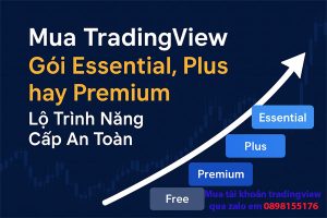 Mua TradingView gói Essential, Plus hay Premium: Lộ trình nâng cấp an toàn