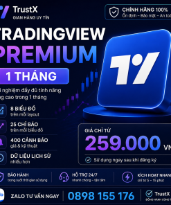 Mua TradingView Premium 1 tháng tại TrustX, liên hệ Zalo 0898 155 176